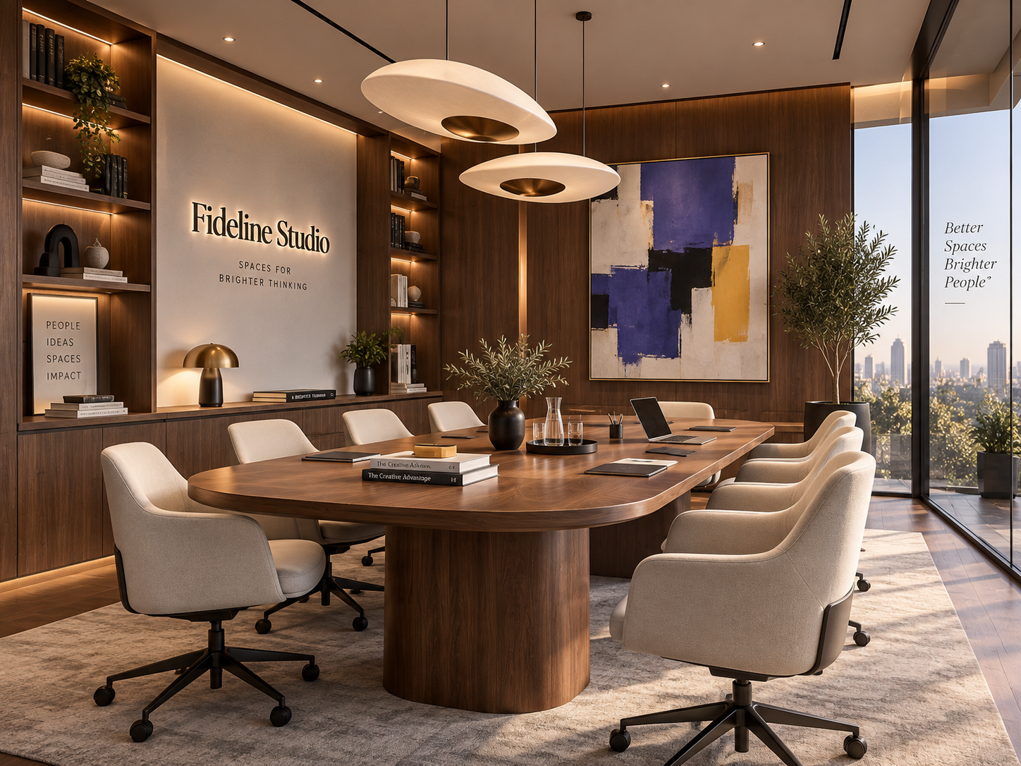 Espace créatif de Fideline Studio